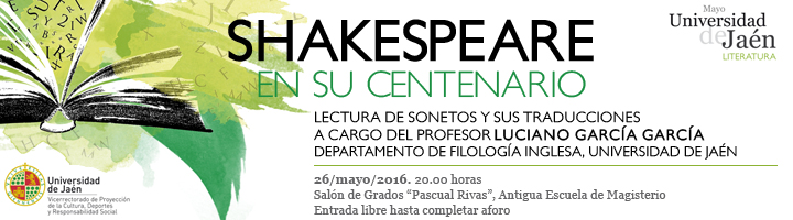 Cartel de Shakespeare en su centenario